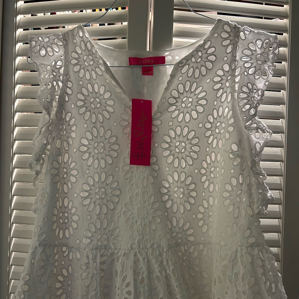 Lilly Pulitzer eyelet top